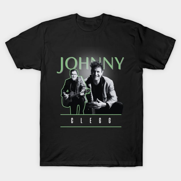 Johnny clegg +++ 70s retro T-Shirt by TelorDadar